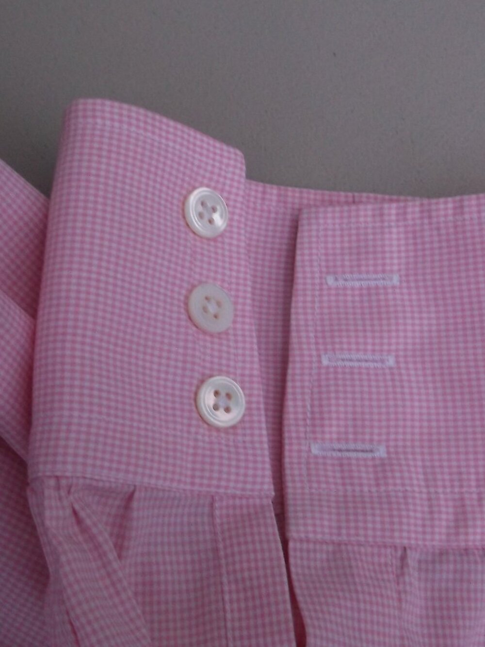 👕Turnbull & Asser Pink Herringbone Dress Shirt – Classic Fit, 16.5 / 42 - Picture 2 of 7
